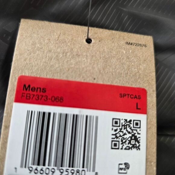 Nike Sportswear Club PrimaLoft Puffer Vest Grey Jacket Men's Large L Gilet New - Picture 14 of 14